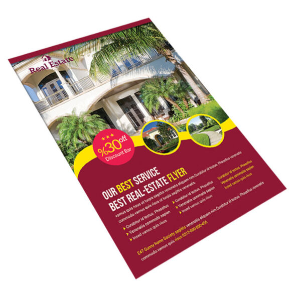 Cheap 8.5 x 5.5" Flyers