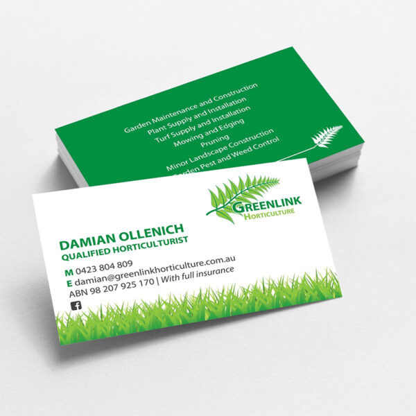 Landscape Business Card Printing